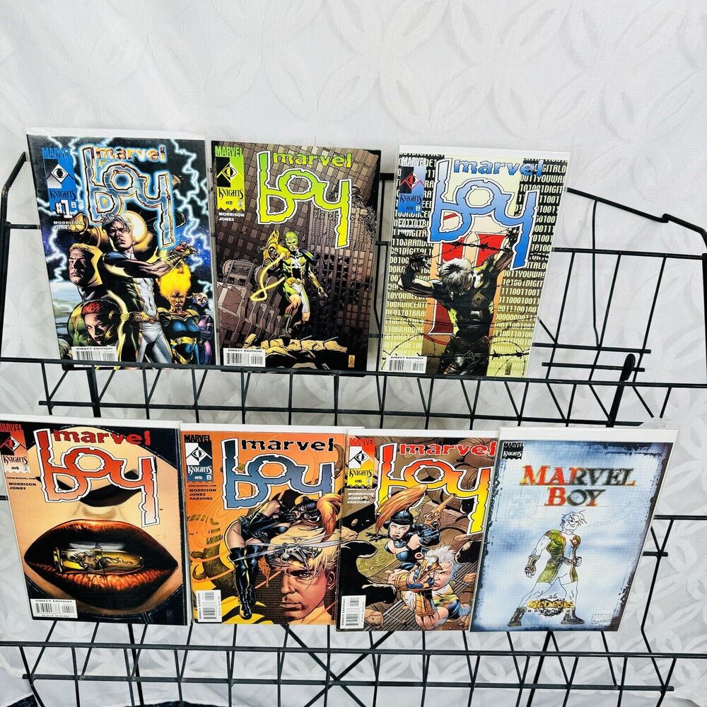 Marvel‎ Boy 1-6 & Genesis Edition Lot 2001 Marvel Knights 1st app Noh-Varr